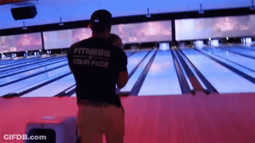 Bowling Pin Cool Strikeout GIF