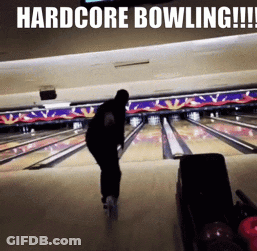 Bowling Pin Hardcore Strikeout GIF