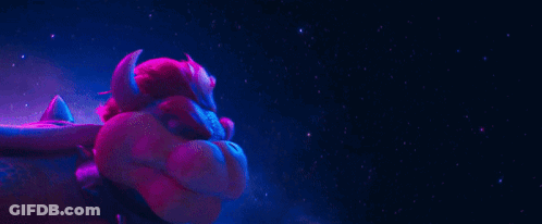 Bowser And Princess Peach Looking At Each Other GIF