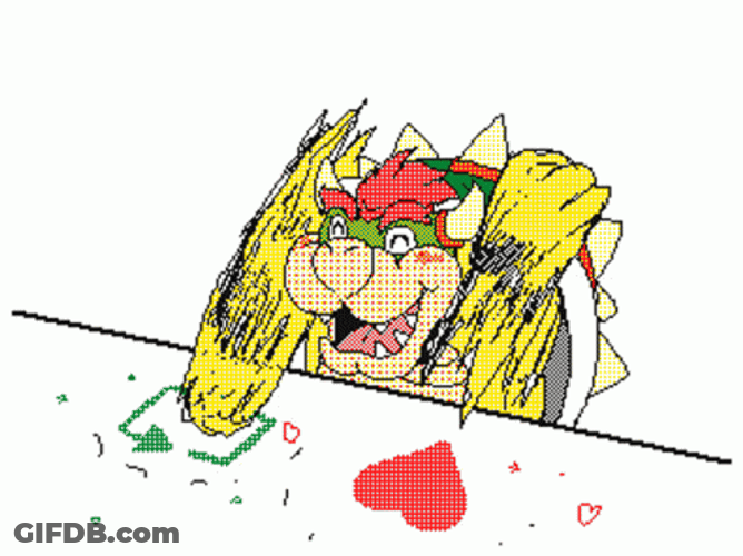 Bowser Heart Twitter GIF