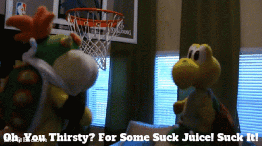 Bowser Jr Suck Juice GIF