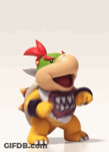Bowser Jr. Super Mario Bros GIF
