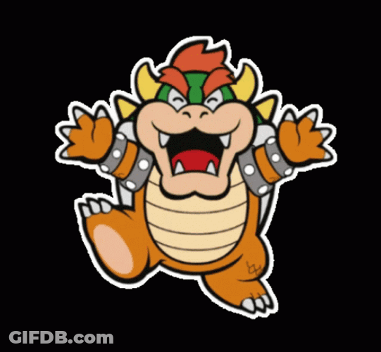 Bowser King Koopa Celebrate GIF