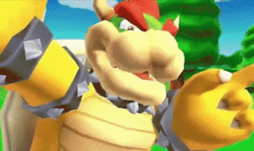Bowser King Koopa No Way GIF