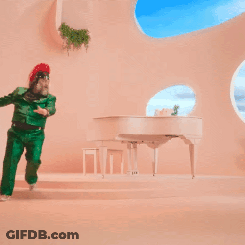 Bowser Peaches Dancing Alone GIF