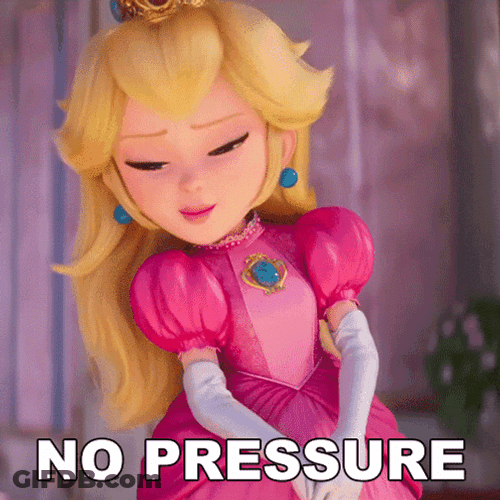 Bowser Peaches No Pressure GIF