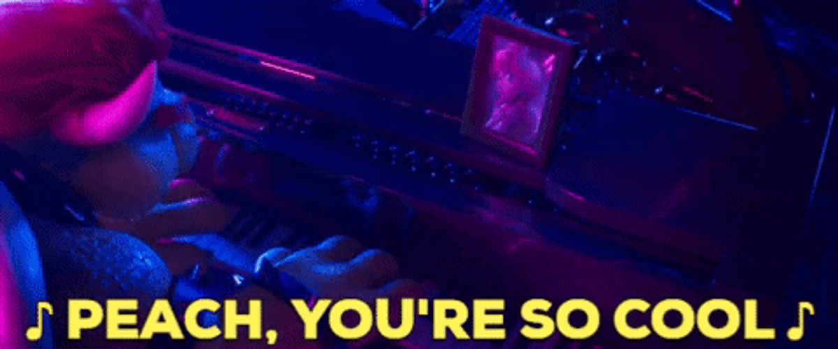 Bowser Peaches Peach You're So Cool GIF
