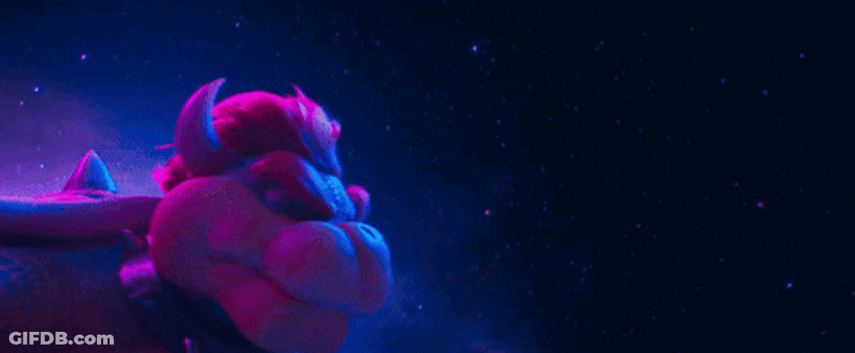 Bowser Peaches Singing To Peaches Illusion GIF