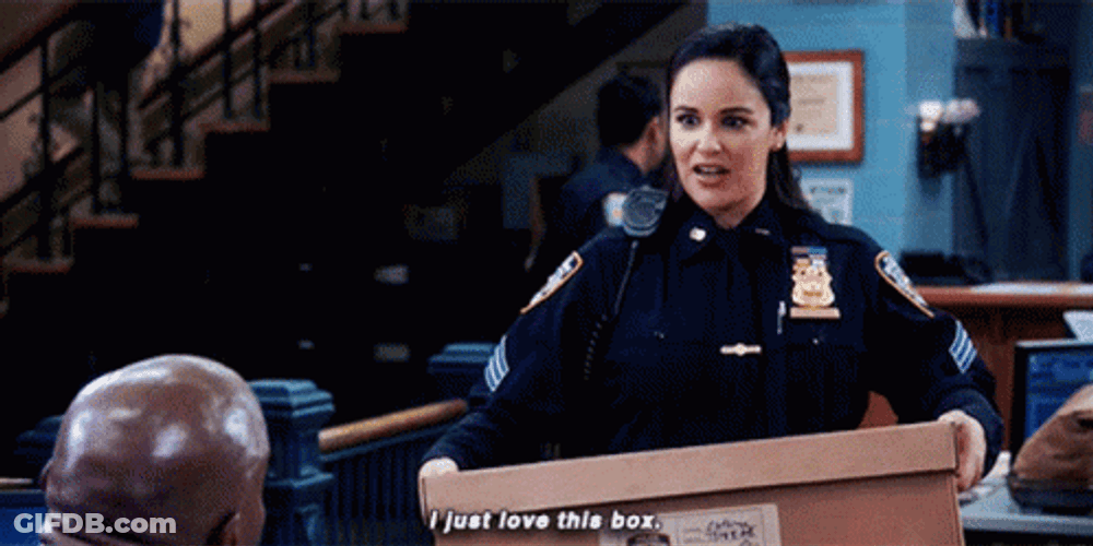 Box Breathing Amy Santiago GIF