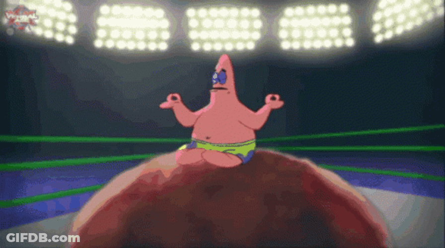 Box Breathing Patrick Meditation GIF