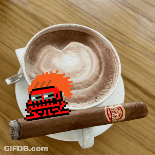 Box Of Cigars On Couch Blurred GIF