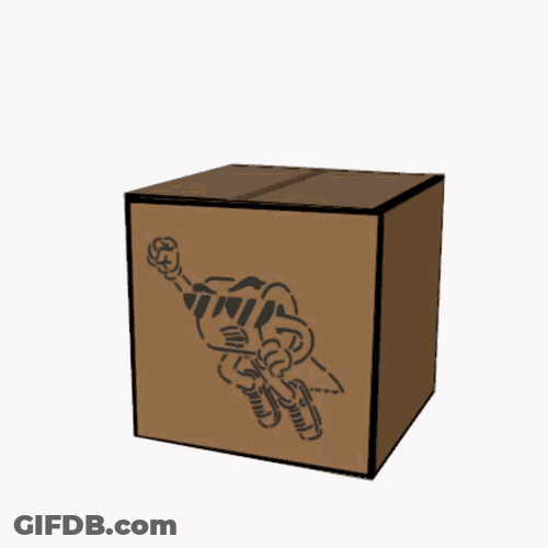 Box Open Itself GIF