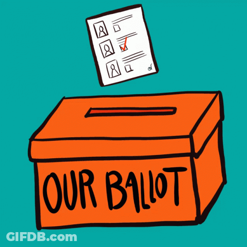 Box Saying Our Power GIF