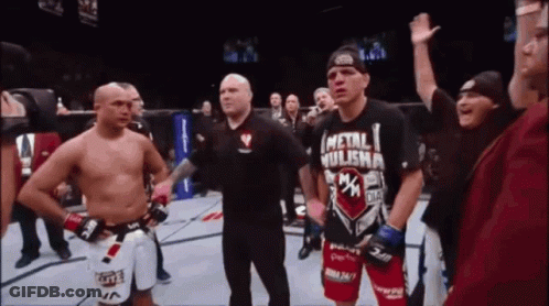 Boxer Being Interviewed With Be Nice GIF