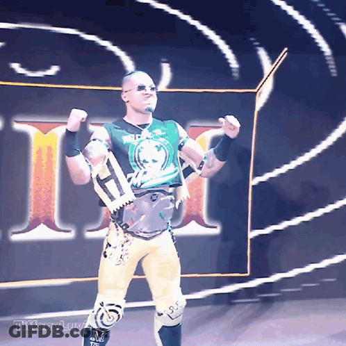 Boxer Holding Championship Belt Tiffany Luv24 GIF
