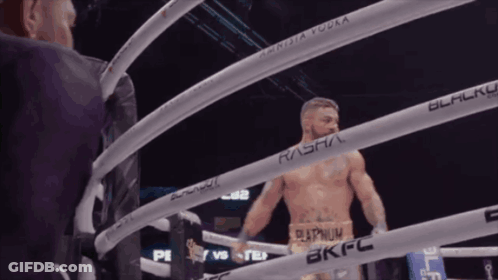 Boxer In Ring Rasha Rope GIF