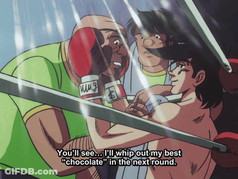 Boxer Saying Whip Out Best Chocolate GIF