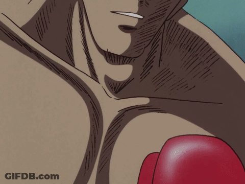 Boxer With Number 3 On Shorts In Ring GIF