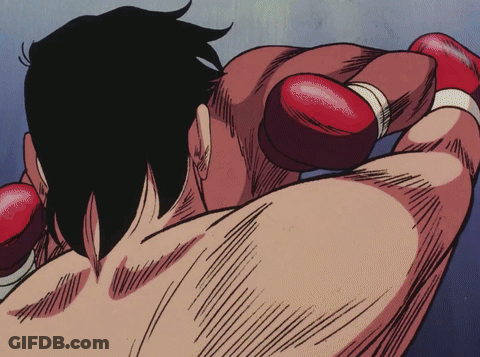 Boxer With Red Gloves GIF