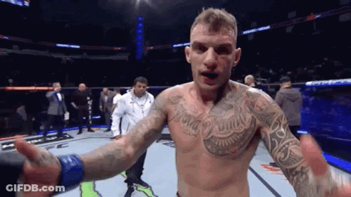 Boxer With World Heavyweight Champion Tattoo GIF