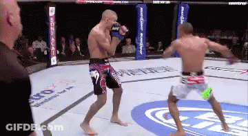 Boxers Fighting In Bonifacio Ring GIF