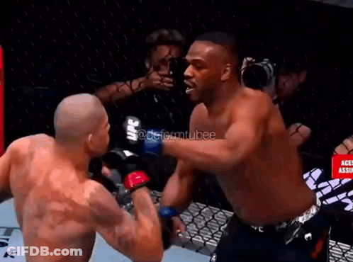 Boxers Fighting In Ring GIF