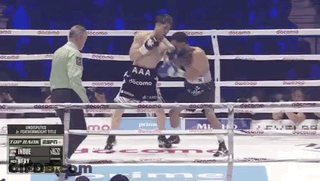 Boxers Fighting In Ring GIF