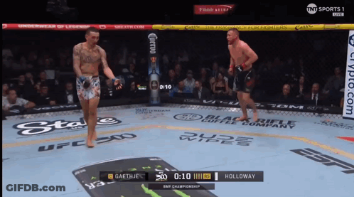 Boxers In Ring Holloway GIF