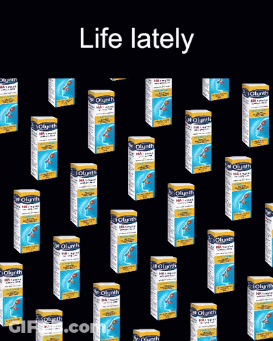 Boxes Of Olynth Lined Up GIF