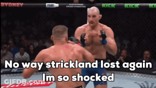 Boxing Fight No Way Strickland Lost Again GIF