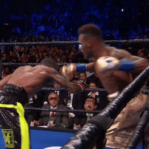 Boxing Knockout Jermell Charlo GIF
