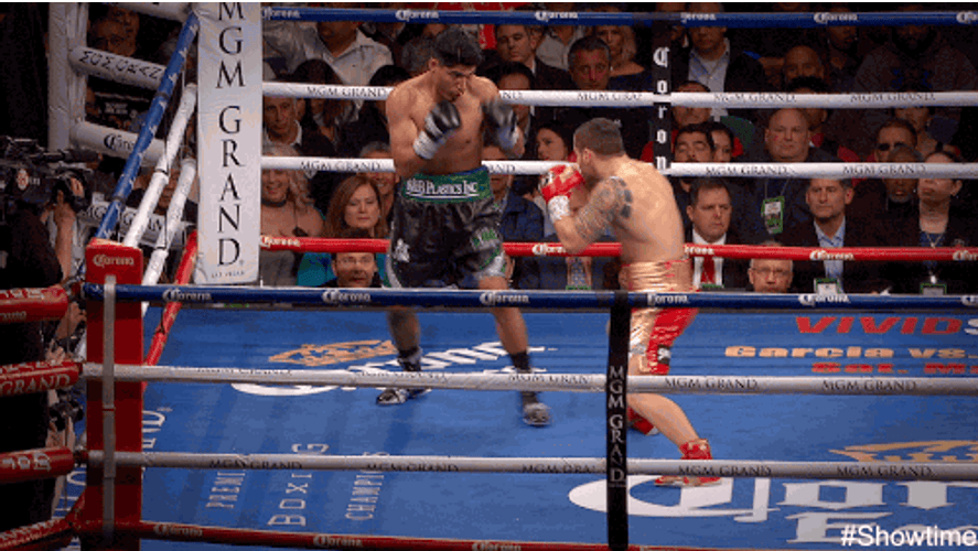 Boxing Knockout Mikey Garcia GIF