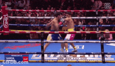Boxing Match Between Garcia And Romero GIF