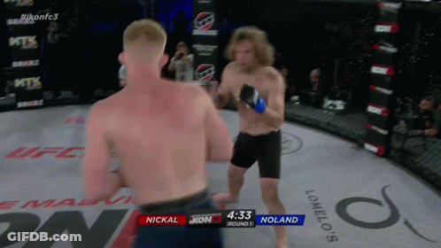 Boxing Match Between Nickal And Noland GIF