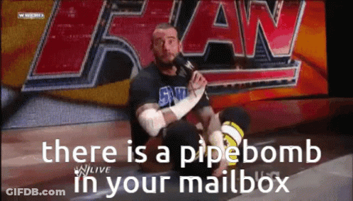 Boxing Match Between Two Men GIF
