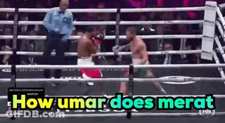 Boxing Match How Umar Does Merat GIF