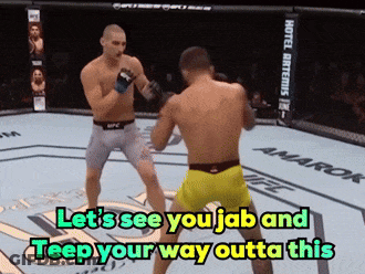 Boxing Match Let See You Jab GIF