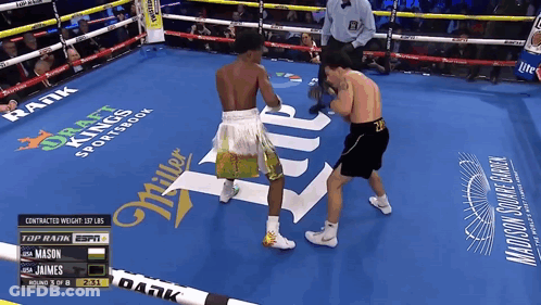Boxing Match Mason Jamies GIF