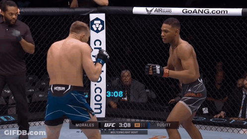 Boxing Match Morales Vs Fugitt On Goang.com GIF