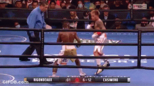 Boxing Match Rigondeaux Vs Casimero GIF