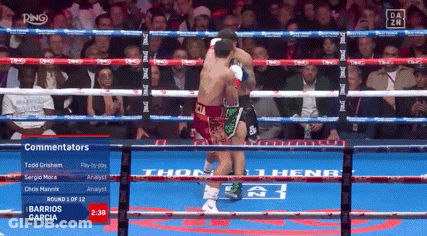 Boxing Match Todd Graham Vs Barrios Garcia On DAZN GIF