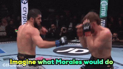 Boxing Match With Imagine What Morales Would Do GIF