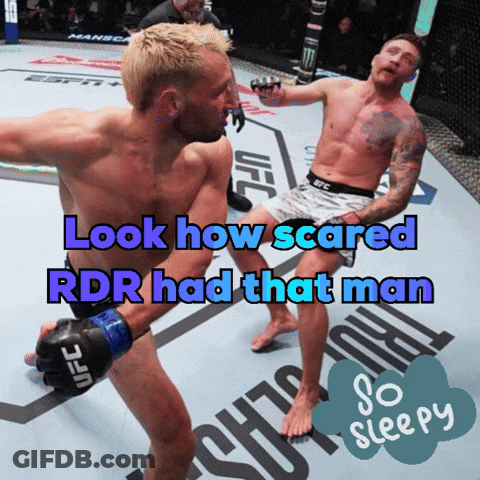 Boxing Match With Sleepy Opponent GIF