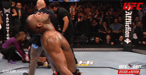 Boxing Ring Man UFC 2011 Decade Review GIF