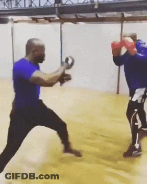 Boxing Rohff GIF