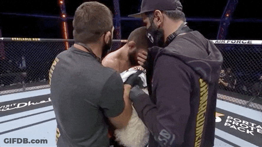 Boxing Winner Got Emotional Damage Meme GIF