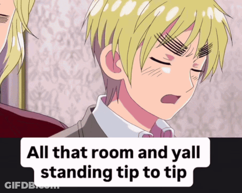 Boy All That Room Standing Tip To Tip GIF