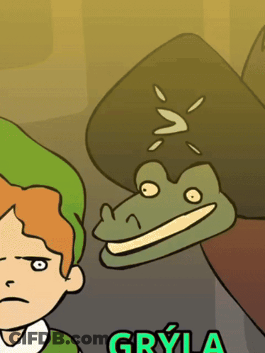 Boy And Frog Gryla GIF