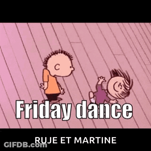 Boy And Girl Dancing Friday GIF