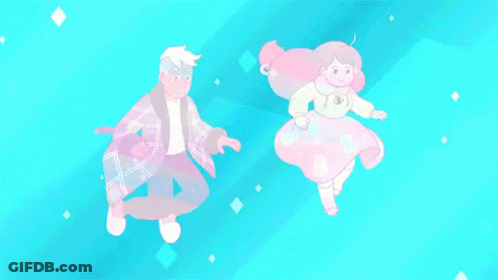 Boy And Girl Dancing Pixel Art GIF
